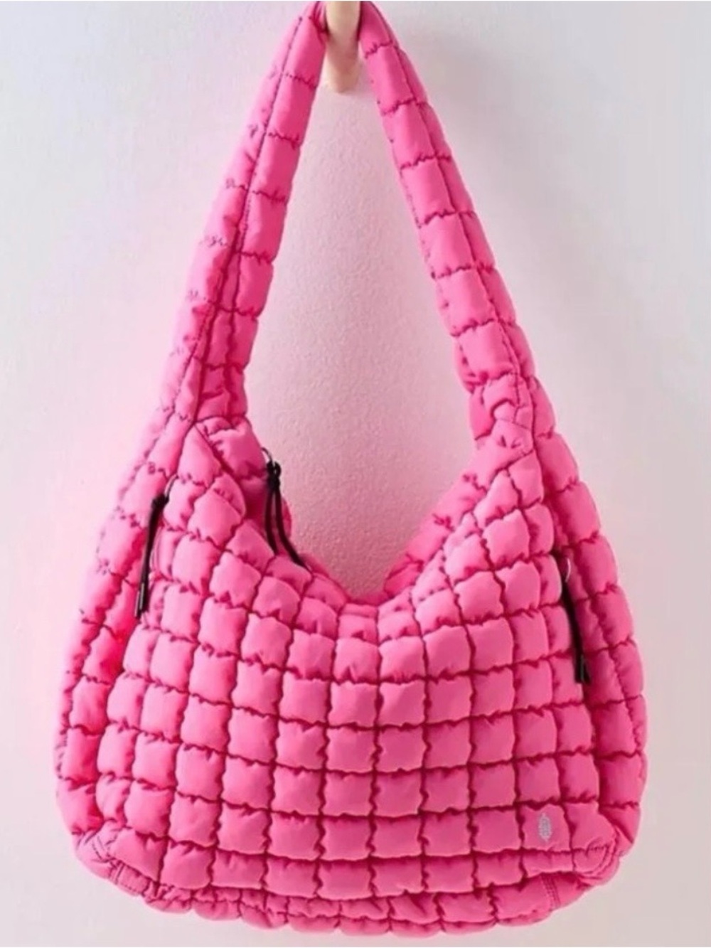 FP Movement by Free People: Quilted Carry-all In Pink Combo…NWT - Picture 3 of 7